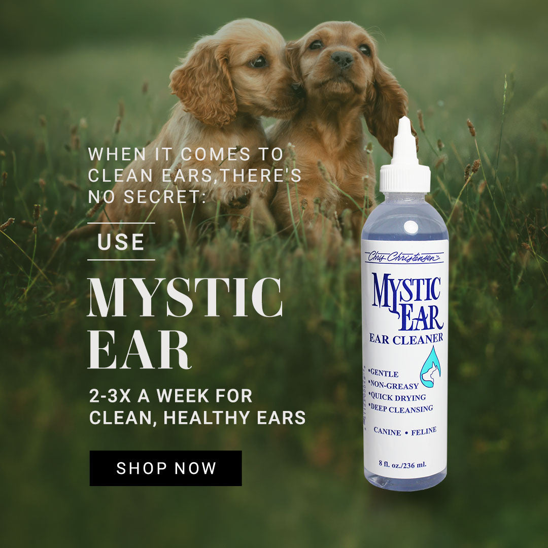 When it comes to clean ears, there's no secret: Use Mystic Ear 2-3x a week for clean, healthy ears.