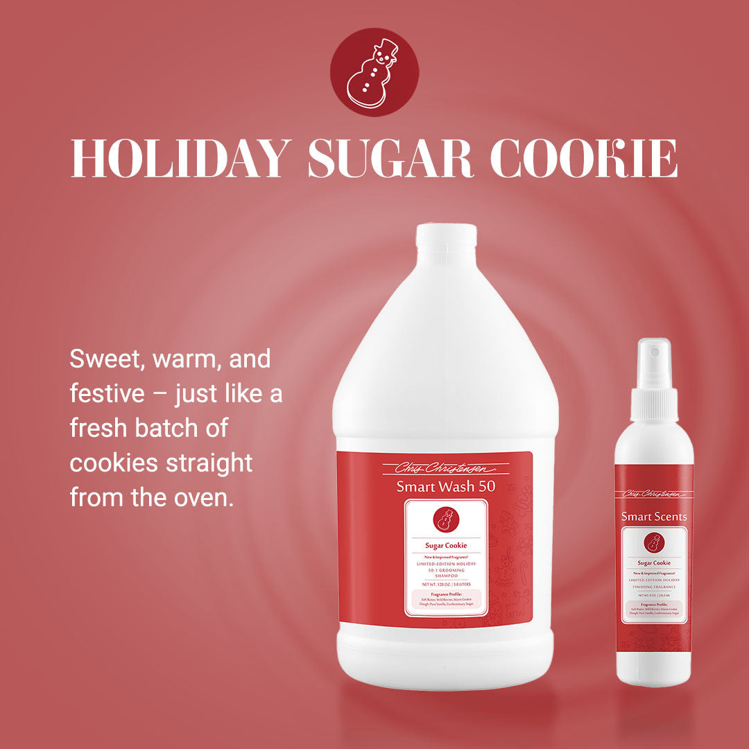 Holiday Sugar Cookie scent - Sweet, warm, and festive - just like a batch of cookies straight from the oven.
