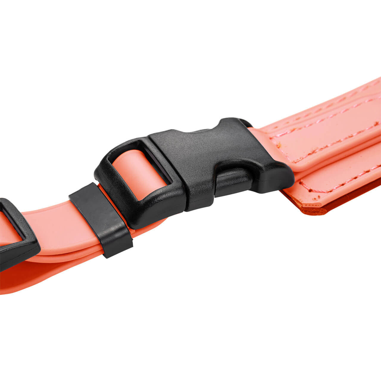 Champagne by Chris Christensen Belly Loops in Coral - Buckle