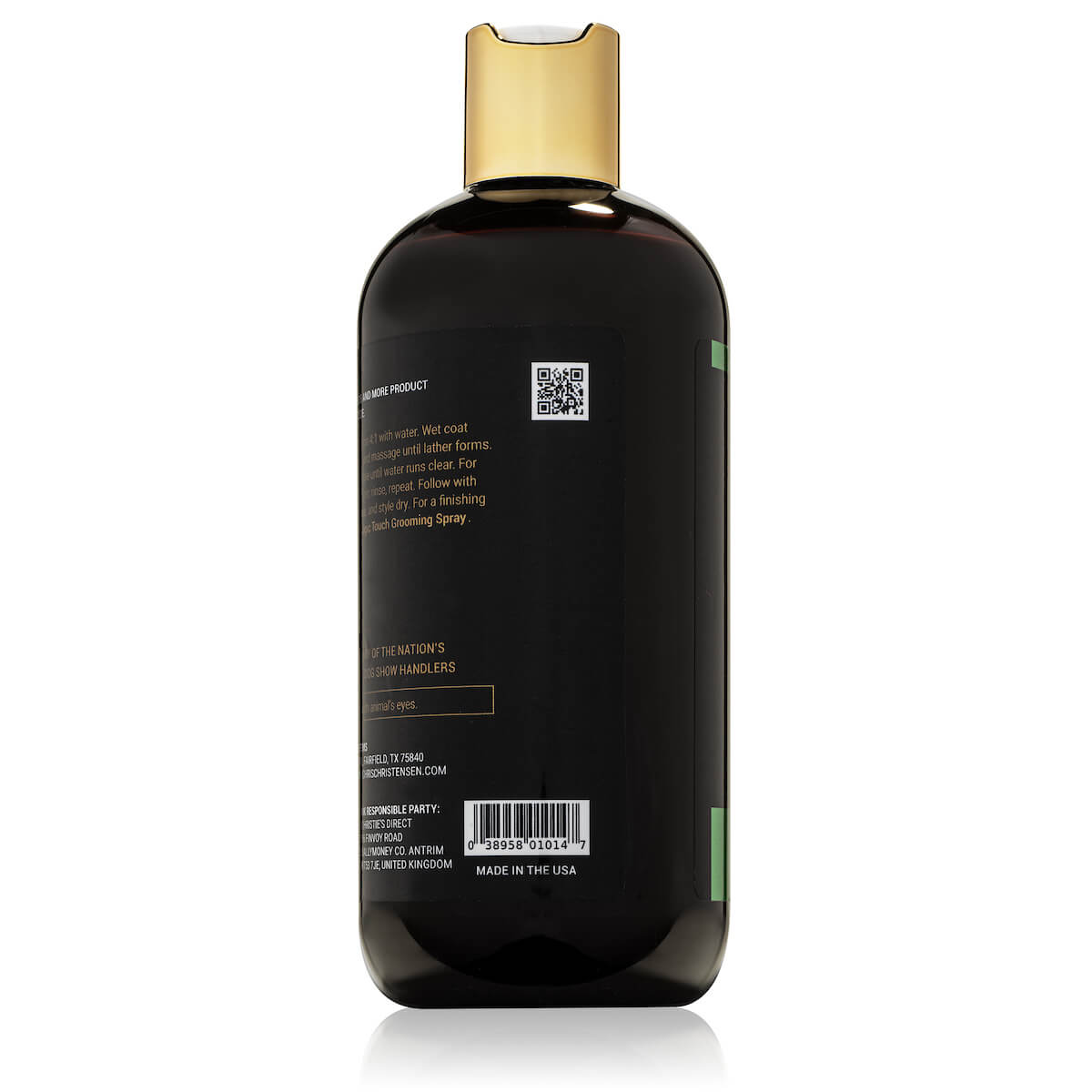 Crown Royale Biovite #3 Shampoo 16oz Side Chris Christensen