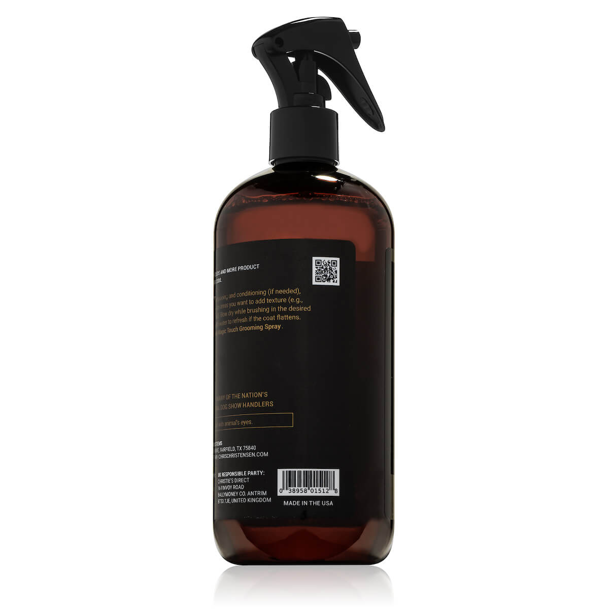 Crown Royale Bodifier Texturizing Spray Ready to Use 16oz Side Chris Christensen