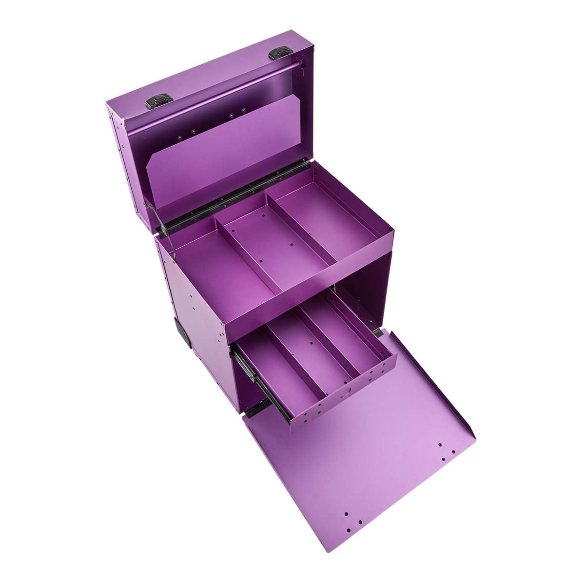 D-Flite by Chris Christensen Purple Tack Box - Compartments