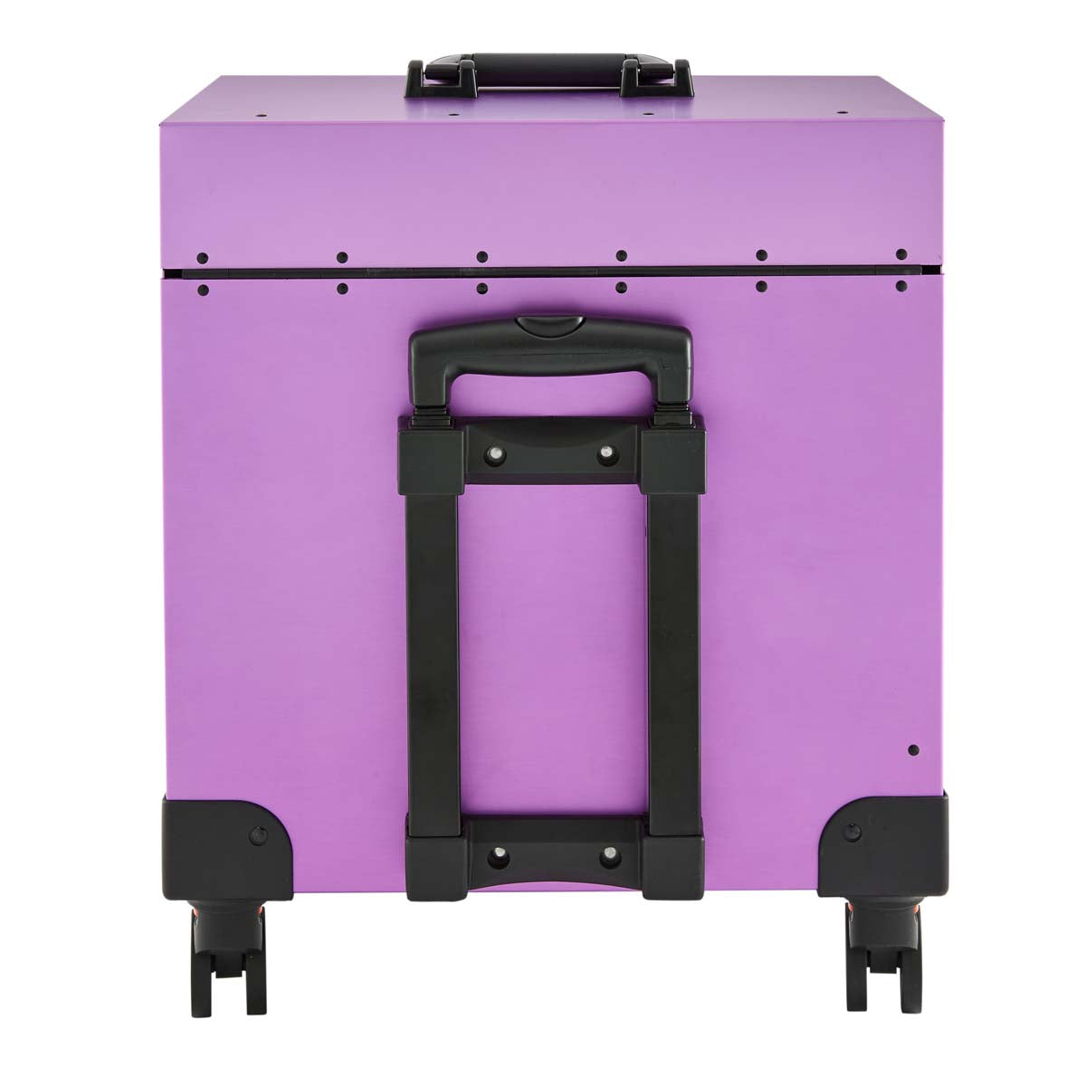 Purple D-Flite by Chris Christensen Tack Box - Back View