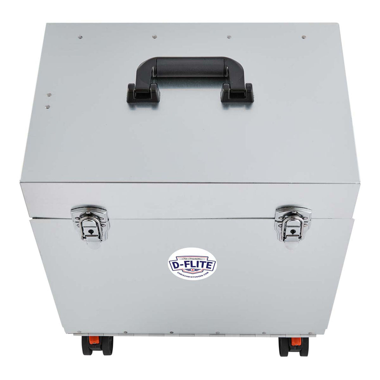 D-Flite by Chris Christensen Silver Tack Box - Top View