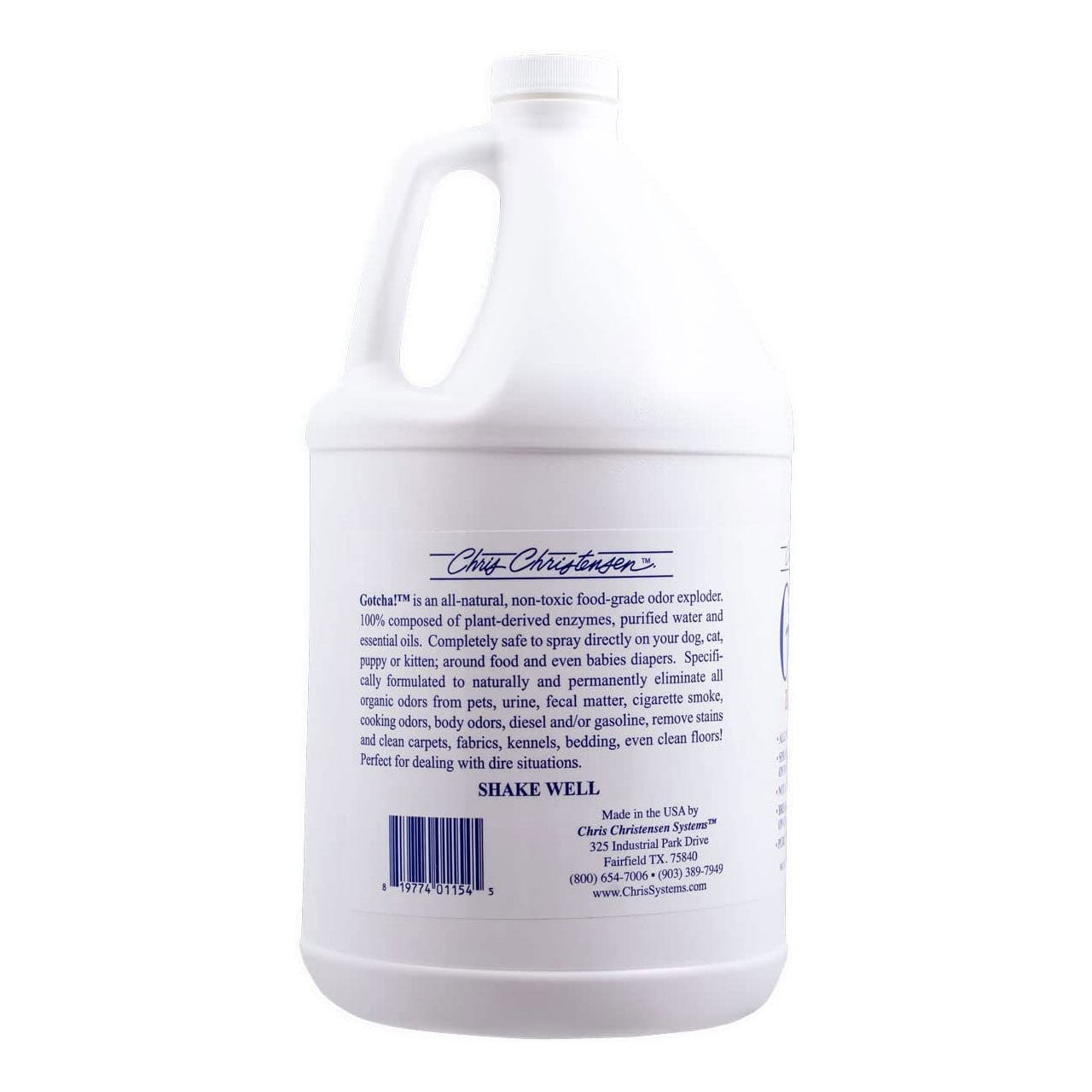 Gotcha Odor Exploder - Gallon Back