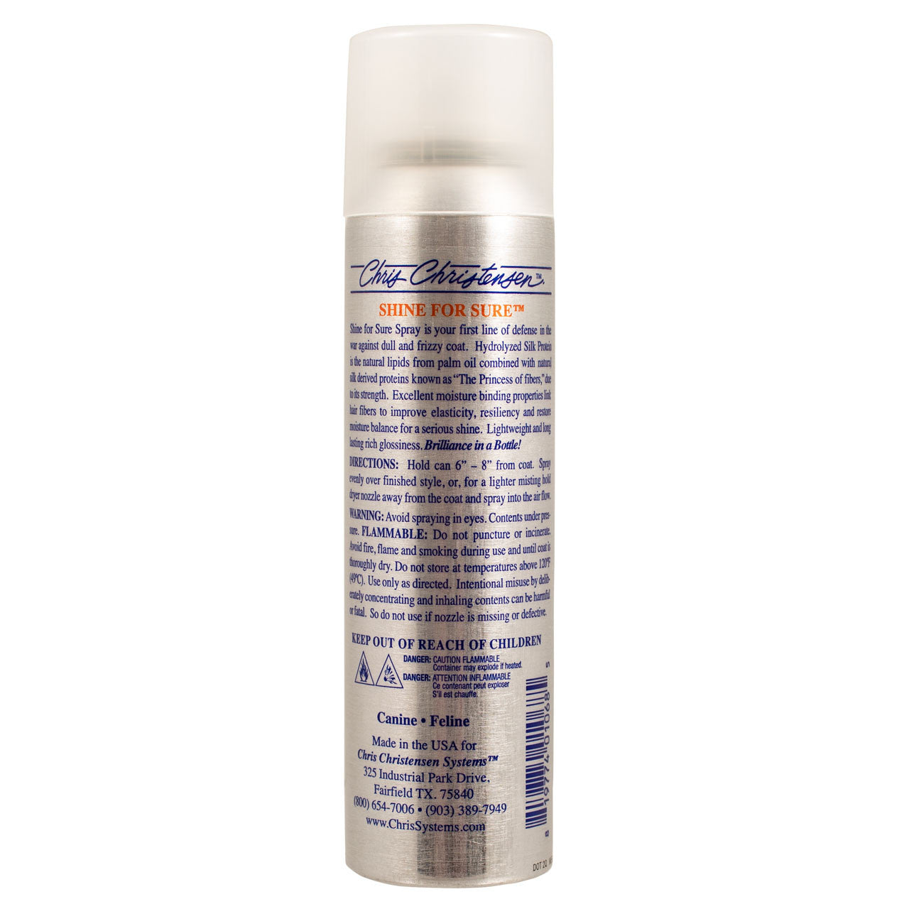 Shine for Sure Spray Product Information