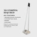 No stooping required! Key features: lightweight aluminum construction, comfortable plastic handle, washable, sturdy design. Perfect for multi-dog homes and professionals who need to clean up multiple areas.