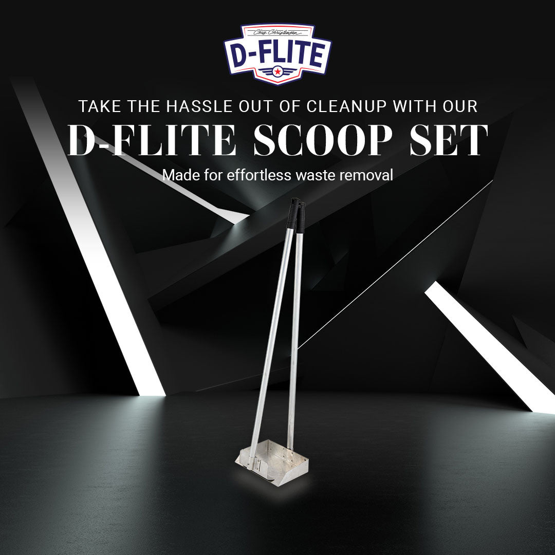 D-Flite Scoop Set: Take the hassle out of cleaup with our D-Flite Scoop Set - Made for effortless waste removal! 