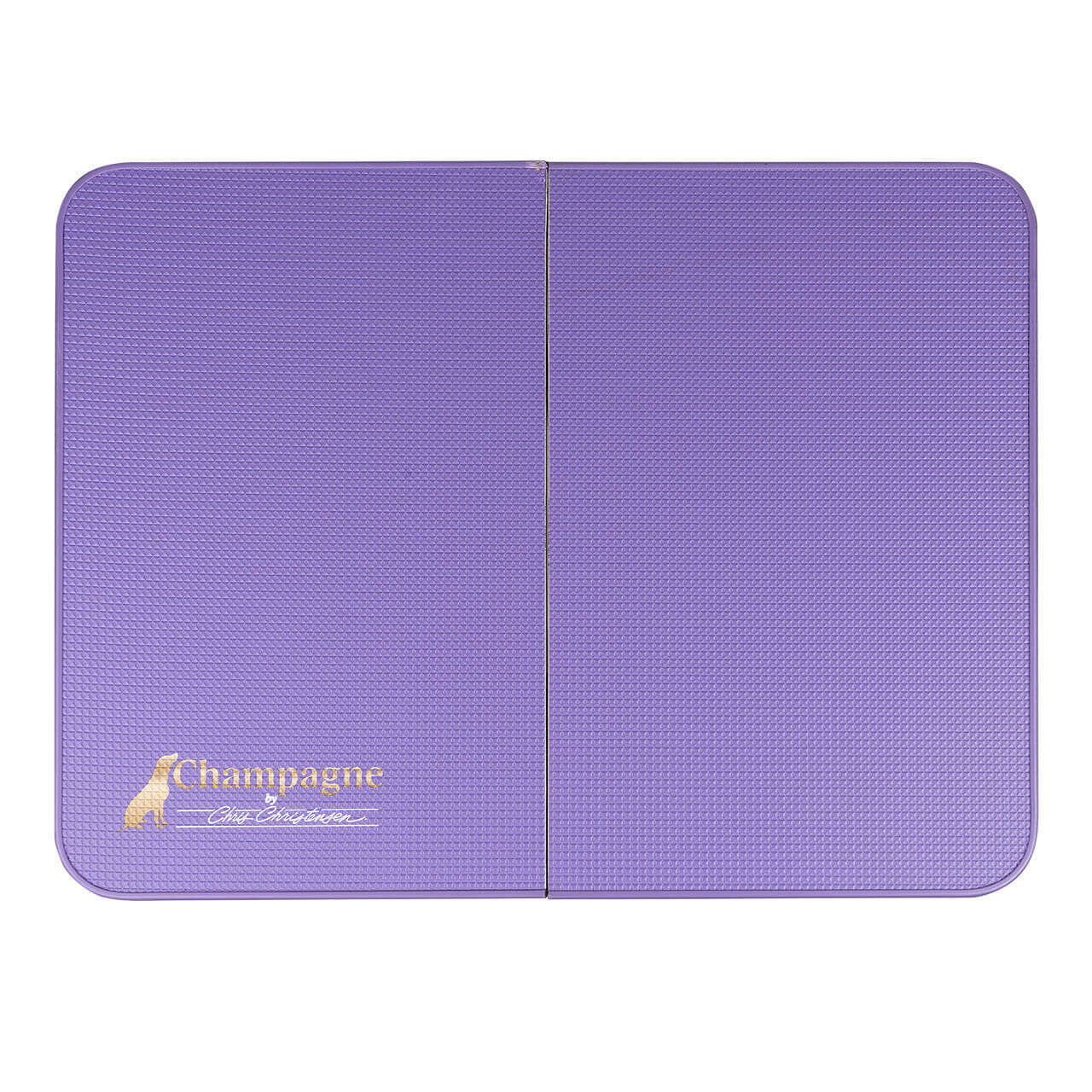 Purple Champagne By Chris Christensen Competition Table - Top View