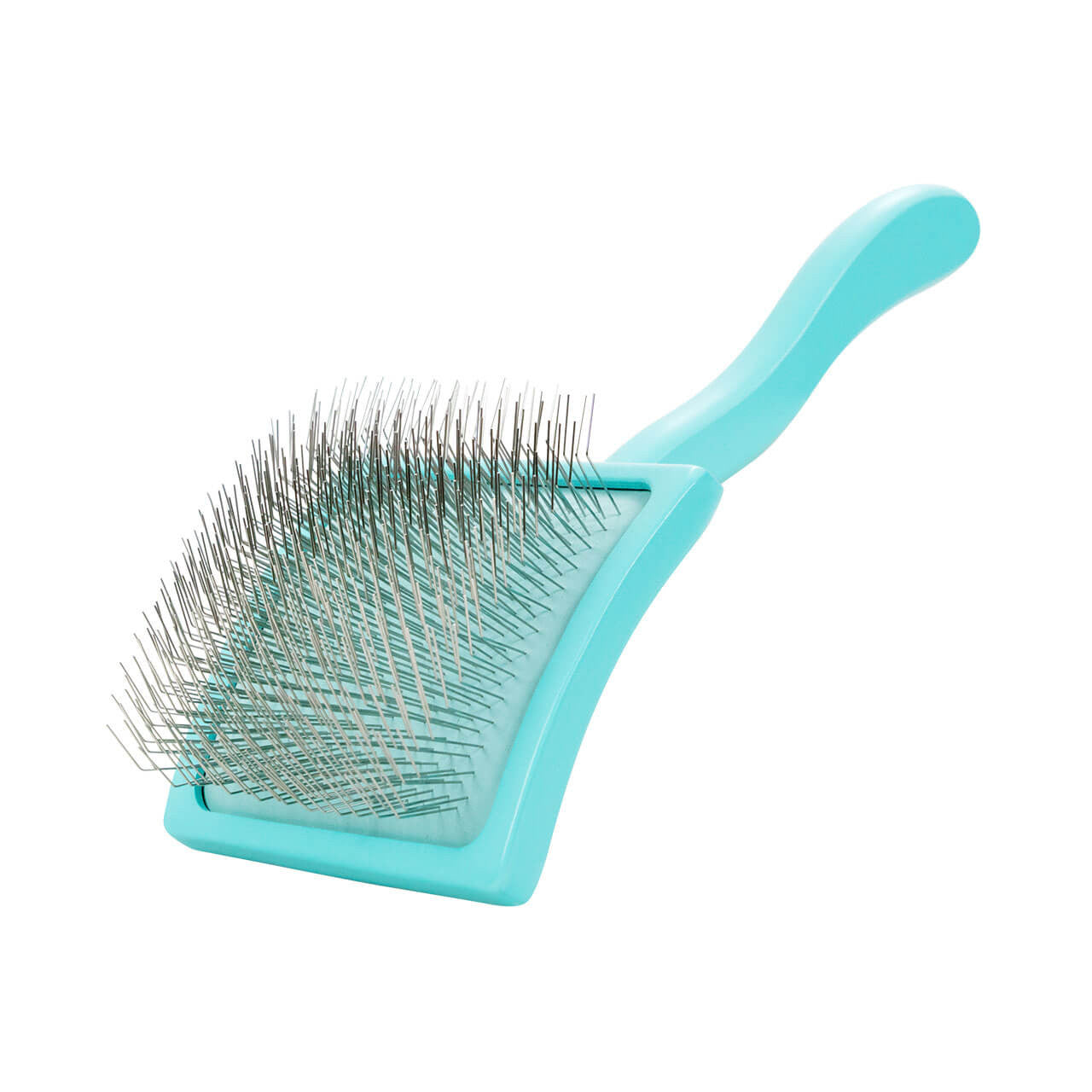 Chris Christensen Big G Teal Slicker Brush Large - Pad Front