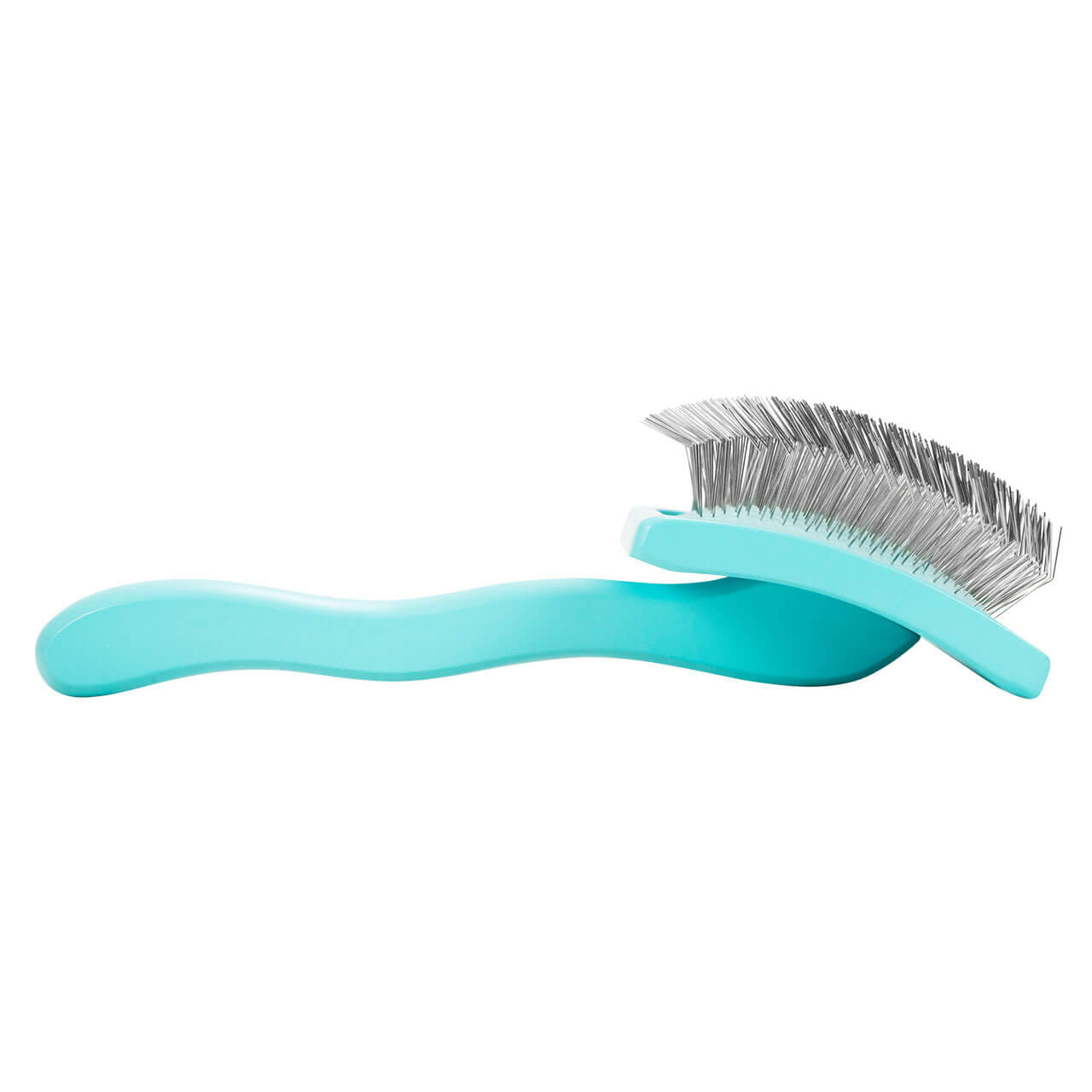 Chris Christensen Big G Teal Slicker Brush Large - Side View