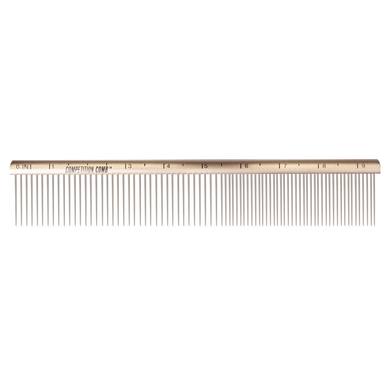 Chris Christensen Competition Comb #509 9.5" Medium/Coarse - Side View With Inches