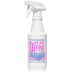 White spray bottle labeled 'Just Divine' on a white background