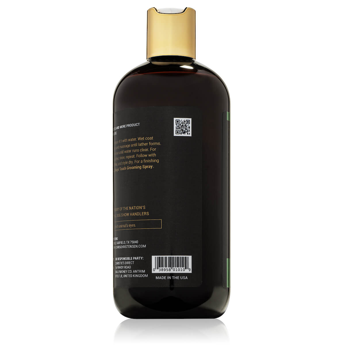 Crown Royale Biovite #1 Shampoo 16oz Side Chris Christensen