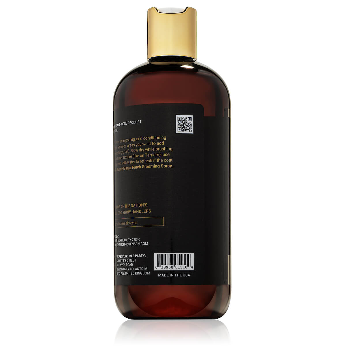Crown Royale Bodifier Texturizing Spray Concentrate 16oz Side Chris Christensen