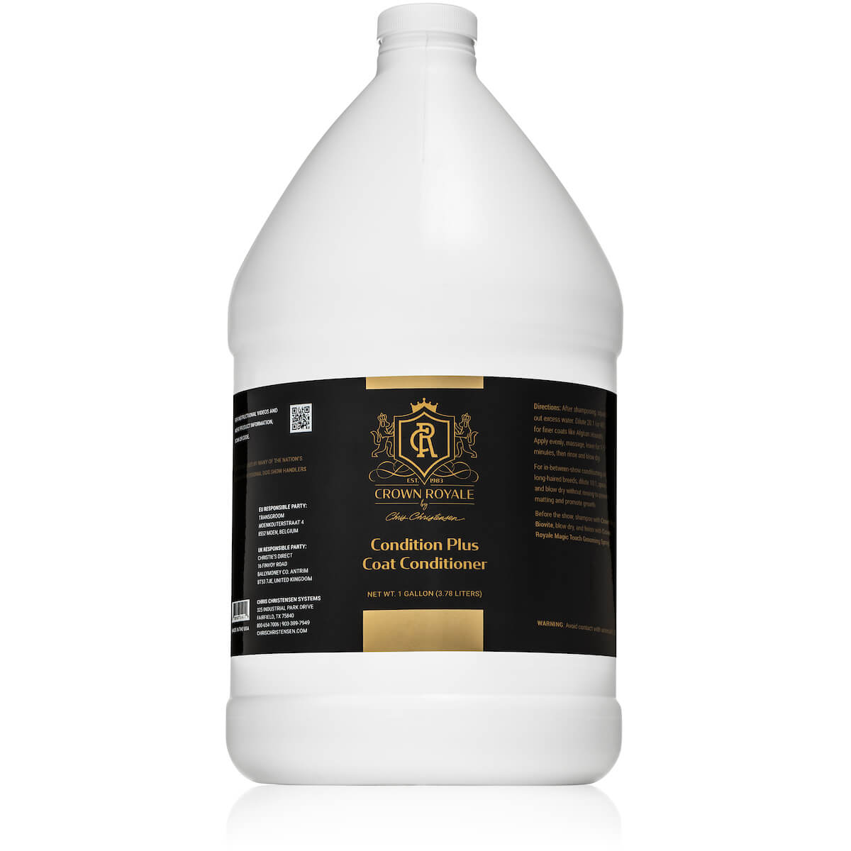 Crown Royale Condition Plus Conditioner Gallon Chris Christensen