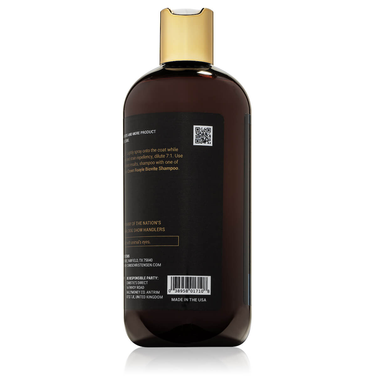 Crown Royale Magic Touch Grooming Spray #1 Concentrate Side Chris Christensen