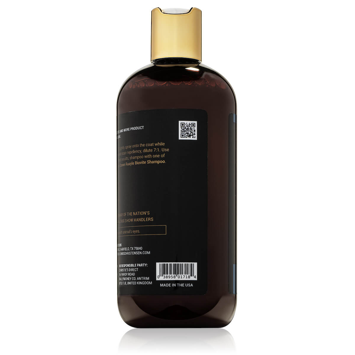 Crown Royale Magic Touch Grooming Spray #3 Concentrate Side Chris Christensen