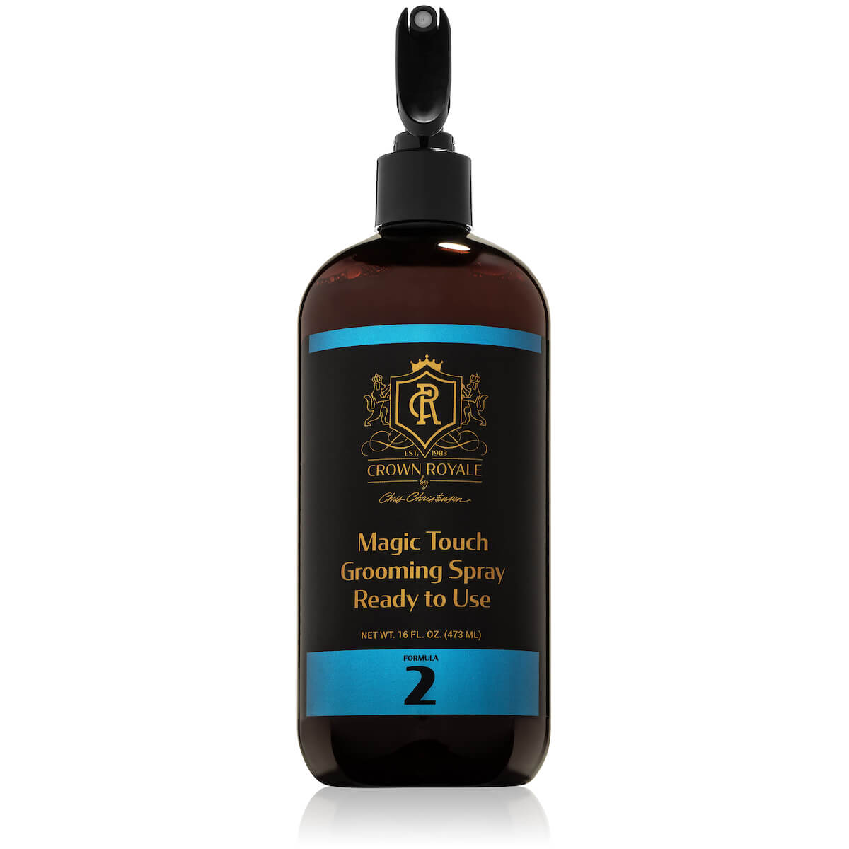 Crown Royale Magic Touch Grooming Spray #2 Ready to Use Front Facing Chris Christensen