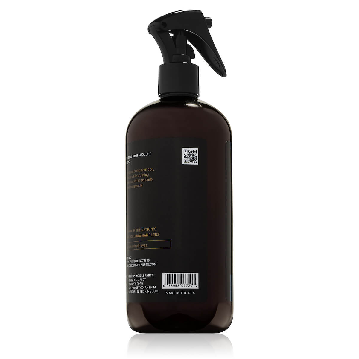 Crown Royale Magic Touch Grooming Spray #3 Ready to Use Side Chris Christensen