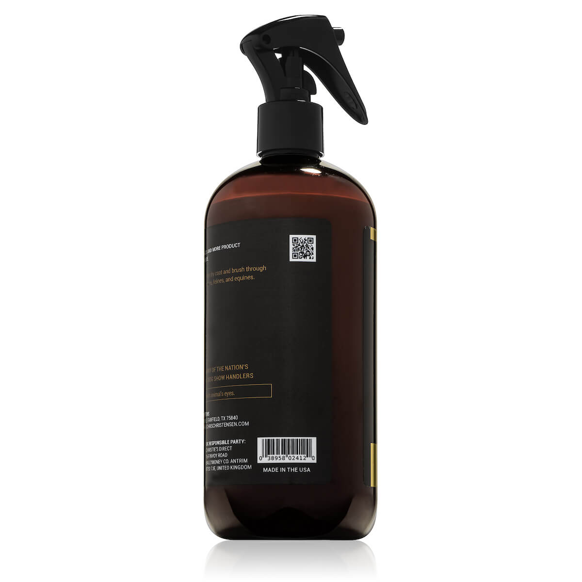 Crown Royale Ultimate Detangling Spray 16oz Side Chris Christensen