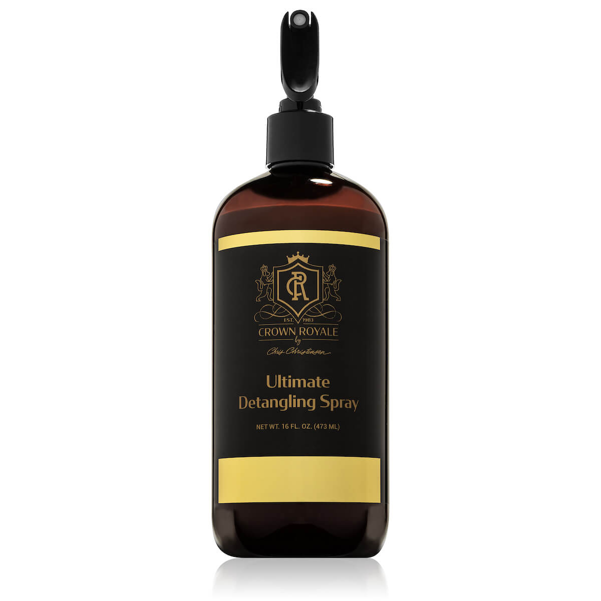 Crown Royale Ultimate Detangling Spray 16oz Front Facing Chris Christensen