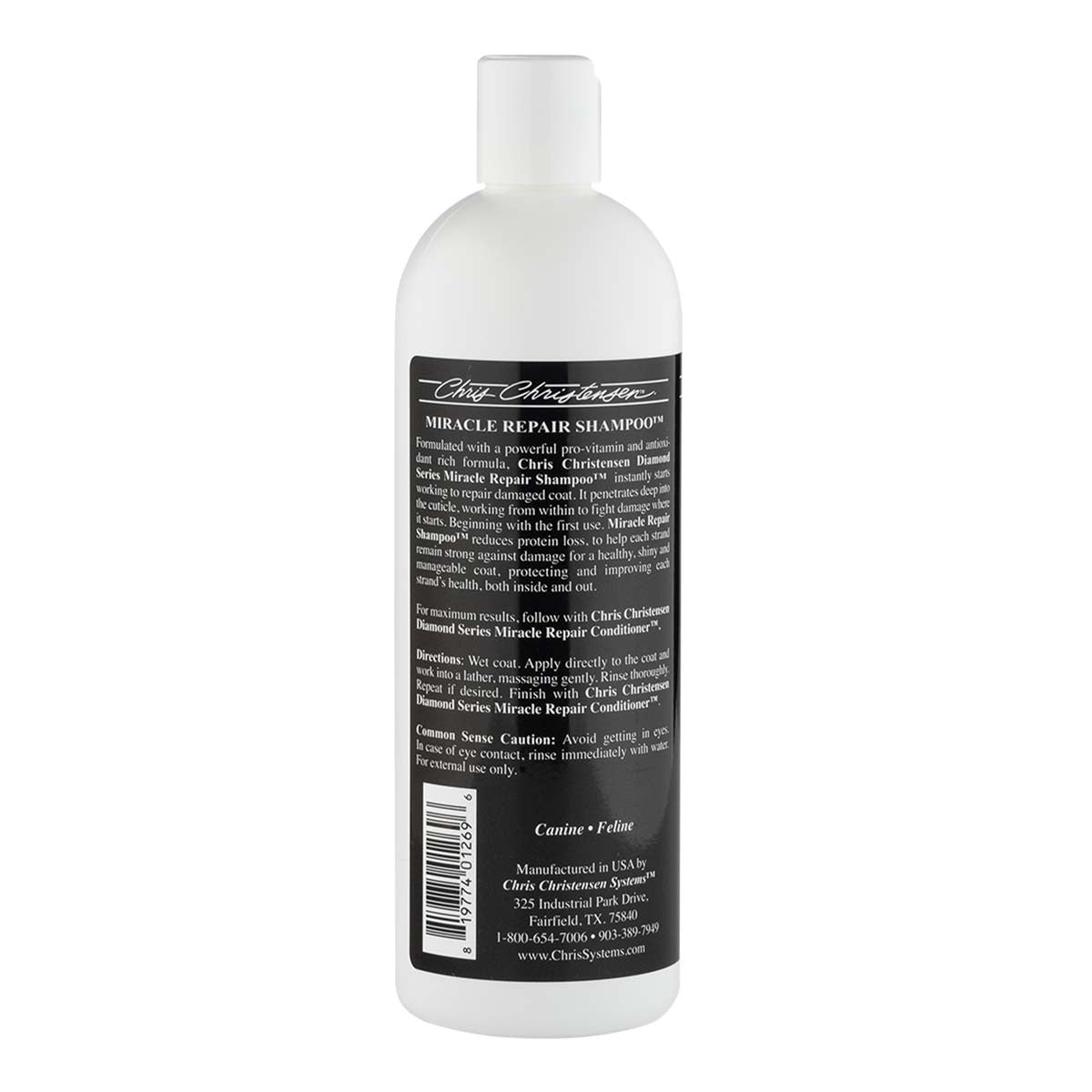 Diamond Series Miracle Repair Shampoo 16 Ounce Back