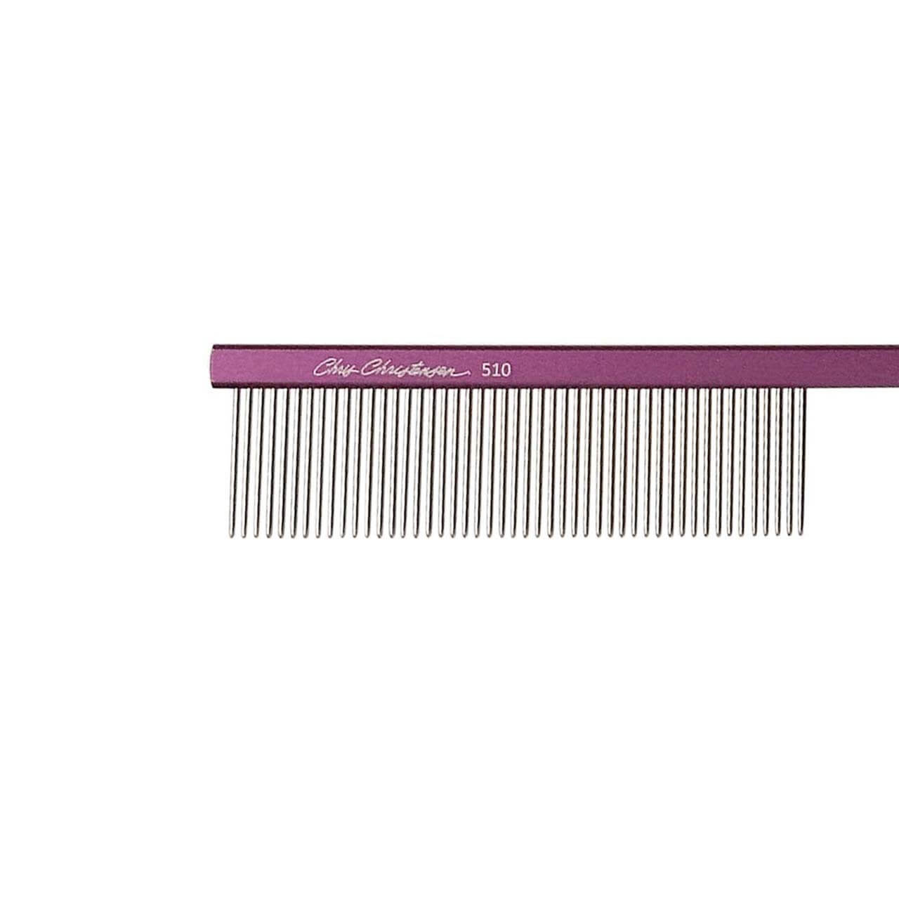 Chris Christensen Fine Tooth Parting Comb - Close Up View
