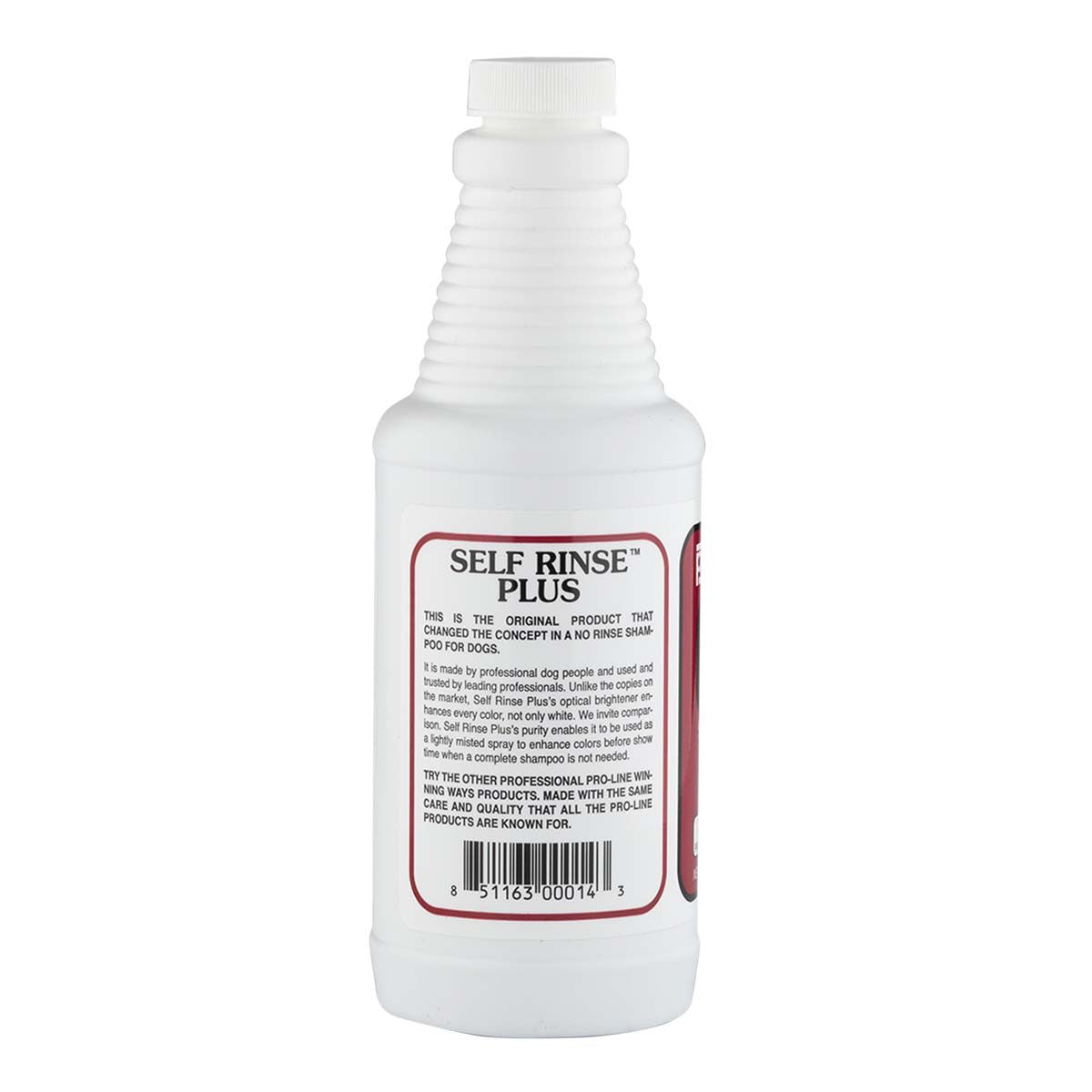 Pro-Line Self Rinse Plus Shampoo 16 Ounce Back