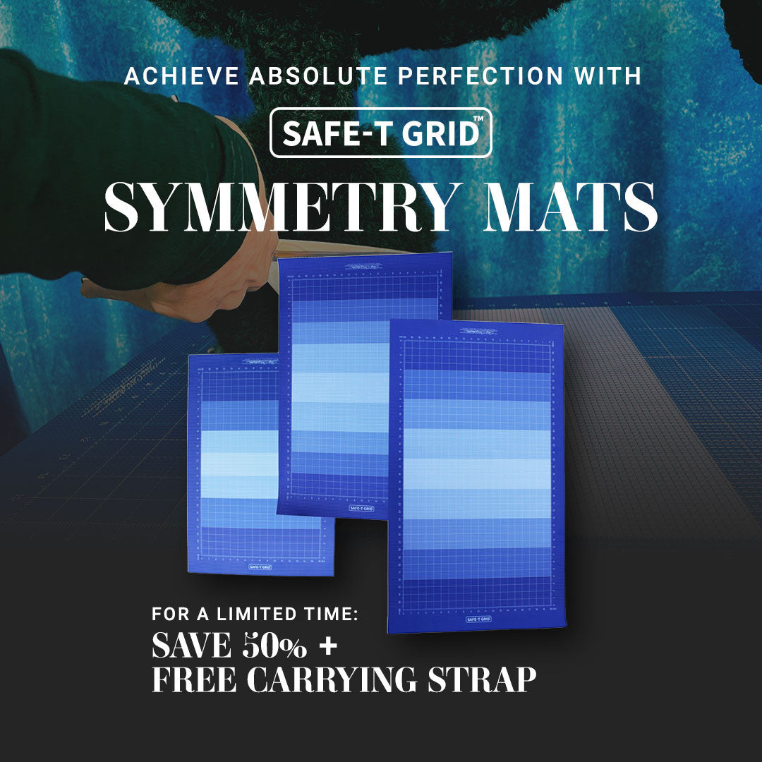 Achieve absolute perfection with Chris Christensen Safe-T Grid Symmetry Mats