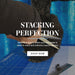 Stacking perfection: determine exactly where your dog needs to stand to stack and reinforce muscle memory. 