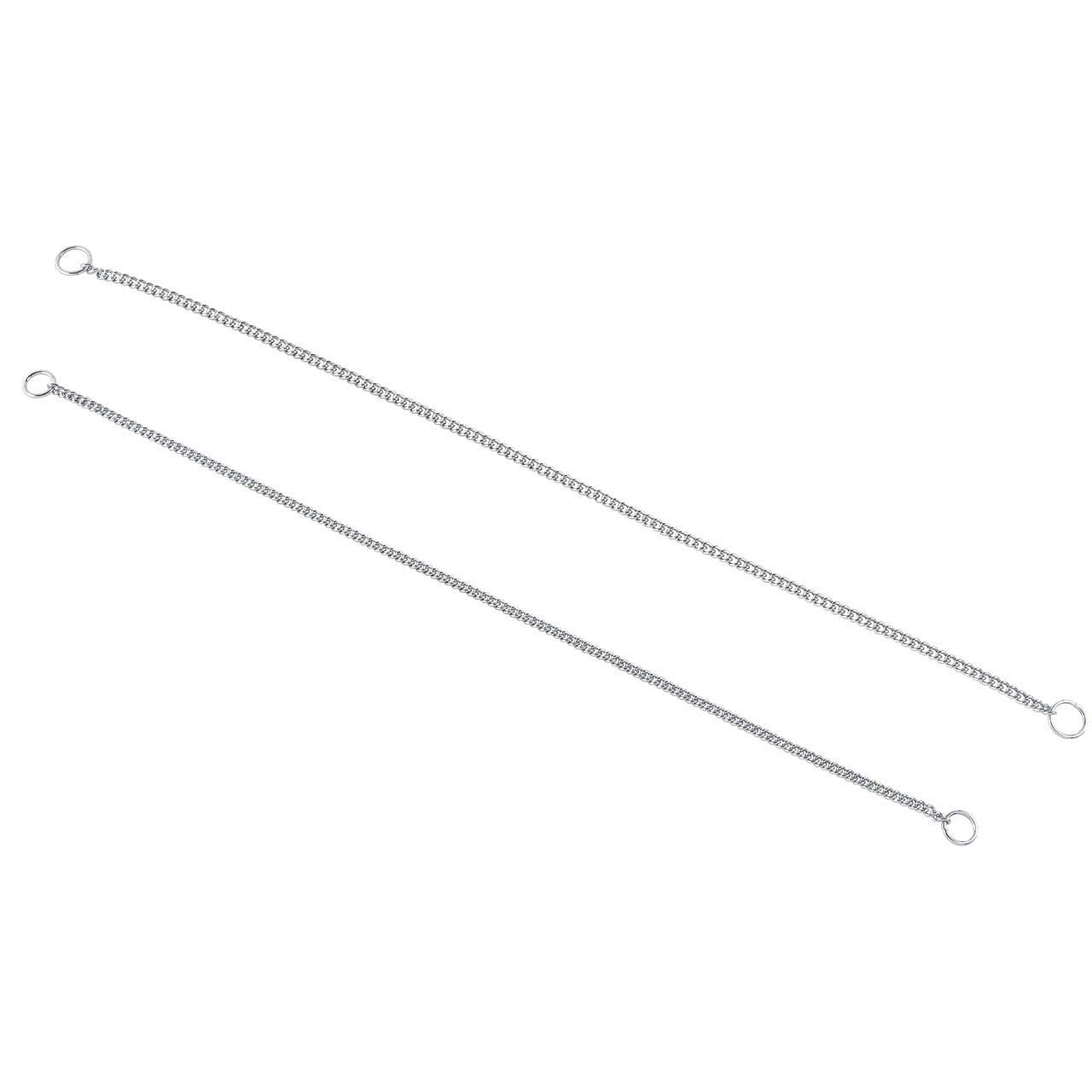 Champagne Slip Curve Show Collars in Chrome