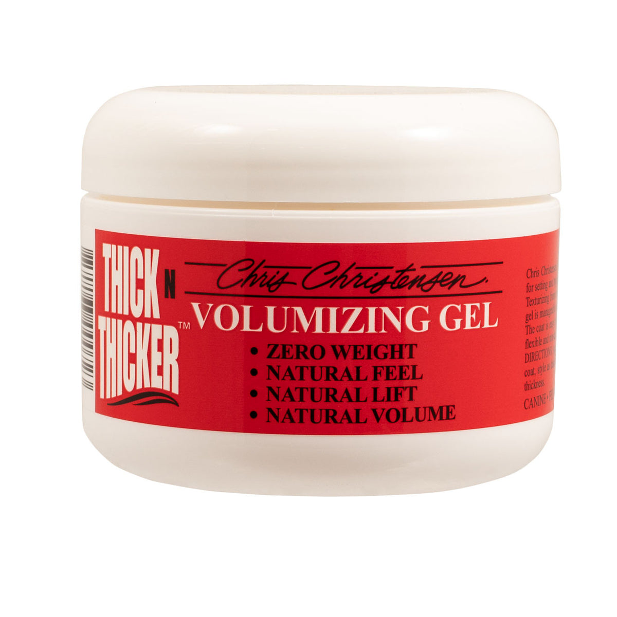 Chris Christensen Thick-N-Thicker Volumizing Gel 8oz jar
