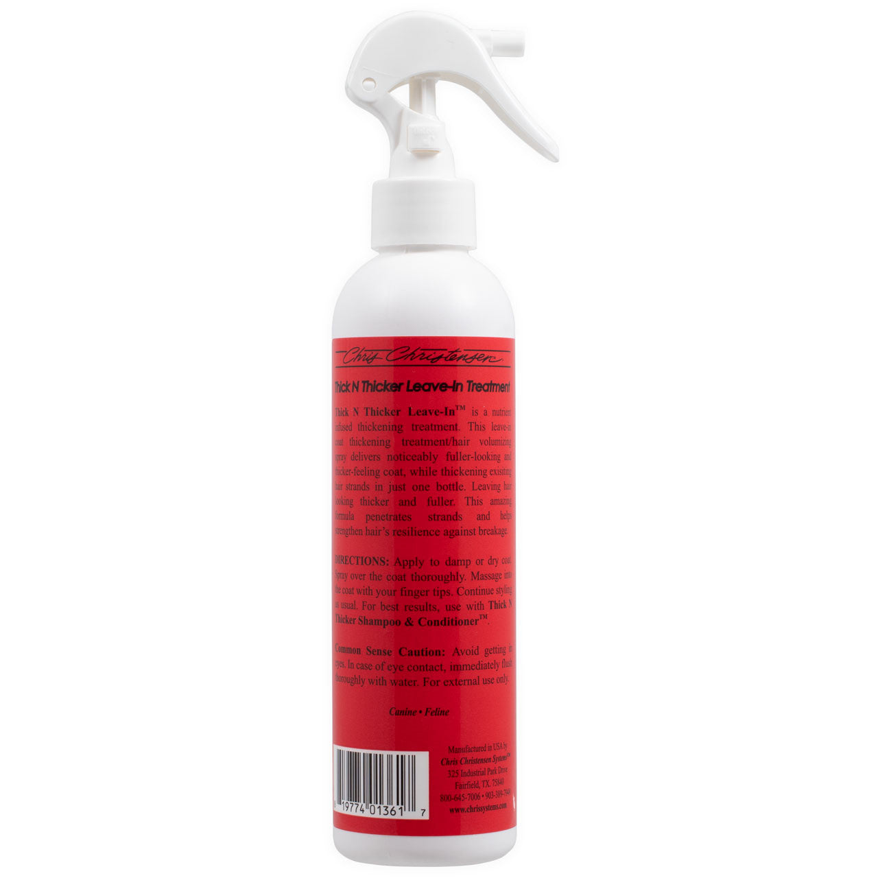 Thick N Thicker Leave-In Treatment 8 Ounce Back
